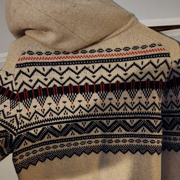 GAP ZIPUP HOODED SWEATER JACKET - Picture 9 of 16